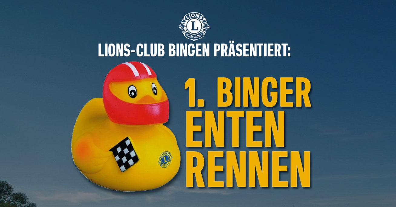 1. Binger Entenrennen am 7.9.2024 · 15 Uhr